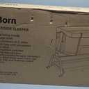 NeoBorn 3 in 1 Baby Bassinet, Bedside Bassinet for Baby, Rocking Bassinet with Breathable Full-Mesh, Mattress and Soft Sheet, Adjustable Height, Stable and Secure Crib for Newborns