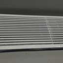 Linear Bar Air Grille 48" X 8", Aluminum Air Supply/Return Grilles,Easy Air Flow,Removable Grille/Door-HVAC Air Vent Cover,White[Outer Dimensions: 48.8"w X 8.8"h]