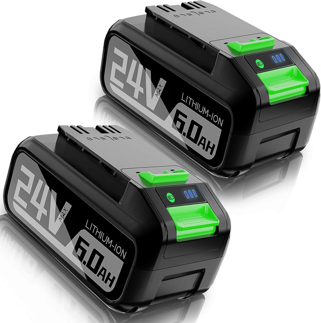 2PACK 24V 6.0Ah Replacement Battery for Bissell CleanView XR & XR Pet Stick Vacuum Battery Compatible with Bissell CleanView XR & XR Pet Stick Vacuum