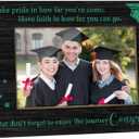 Zodvery Inspirational Picture Frame, 4X6 Grad Wooden Photo Frame, College Graduation Congrats Grad Memorial Gift for Graduates Him Her, Home Office Tabletop Decor(Horizontal) -13