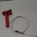 GWH Motorcycle CNC Universal Throttle Grip 7/8" 22mm Quick Twister with Throttle Cable for KLX CR CRF EXC XR CRF50 CRF230 50 70 110 125 230 250 Dirt Pit Bike Motocross Motorbike ATV (Red)