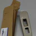 Window Switch Bezel Panel Front Passenger Side (Tan) Compatible with 1998-2002 Toyota Corolla