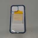 Diaclara Designed for iPhone 14 Case, Full Body Rugged Case with Built-in Touch Sensitive Anti-Scratch Screen Protector, with Camera Lens Protector for iPhone 14 6.1" (Clear Blue)