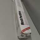 Reinforced 96" Wide Retractable Baby Gates Extra Wide Dog Gate with Support Rods - Prevent Crawling Under, Retractable Dog Gate Indoor Outdoor Retractable Gate Wide Baby Gates for Large Openings,White