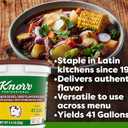 Knorr Professional Caldo de Res, Beef Bouillon with Beef Flavor Granulated Base, Bouillon as a Base, Marinade, Flavor Enhancer, Shelf Stable Convenience, 0g Trans Fat, 4.4 lbs (Pack of 1) (EXP 10/15/25)