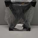 HOMEKAYT Desk Legs Metal Table Legs 28 Inch, Heavy Duty Metal Legs Multiple Uses for Dinning, Kitchen,Office Table(Rectangle Shape, 2pcs)-Black (28H x 17.7W)