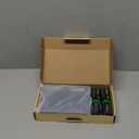 HiQuick Rechargeable D Batteries with Charger, 4 Bay Universal Battery Charger with Built-in Cable for 3.7V Lithium ion 18650 21700 14500 26650 18350 and 1.2V Ni-MH Ni-CD AA AAA C D Battery