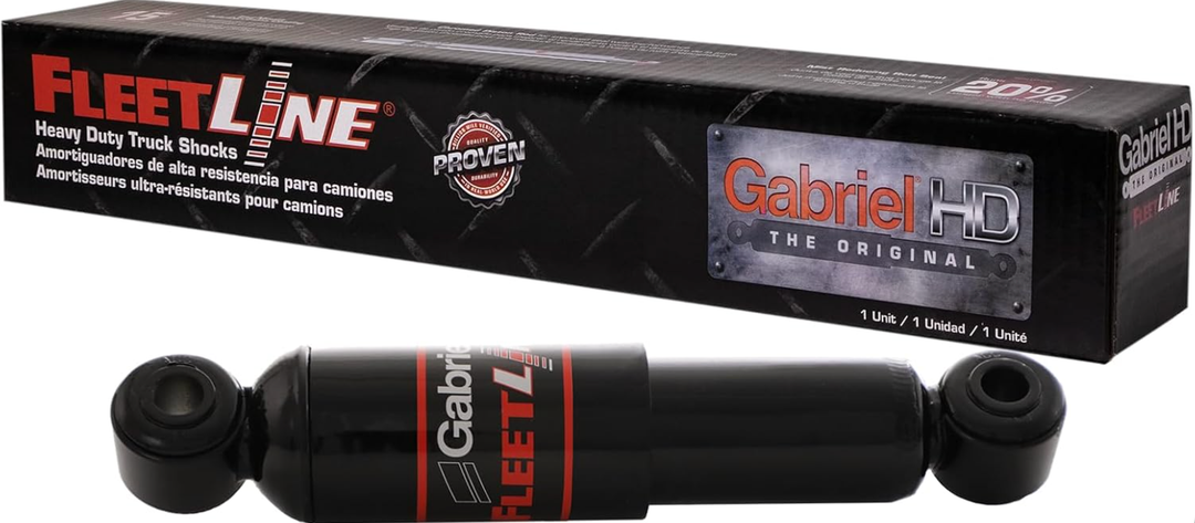 Gabriel 83008 FleetLine HD Truck Cab Shocks Fits 2008-2020 Peterbilt 367; 99-01 Peterbilt 377; 99-07 Peterbilt 379; 06-16 Peterbilt 386; 08-15 Peterbilt 388; 08-24 389 OEM# 29-02455