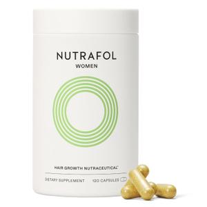 Nutrafol Women's Hair Growth Supplements, Ages 18-44, Clinically Proven for Visibly Thicker and Stronger Hair, Dermatologist Recommended - 1 Month Supply, EXP 03/2027