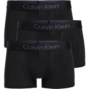 Calvin Klein Men's Ultra Soft Modern Modal 3-pack Trunk, XL