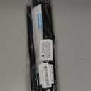 2 Pack Black Spring Tension Curtain Rods 24-46 Inches, Spring Loaded Curtain Rods No Drilling, Adjustable Tension Rod for Windows Bedroom Bathroom Kitchen Doorway Closet