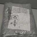 BGment Light Grey Star Blackout Curtains for Kid's Bedroom - Grommet Thermal Insulated Room Darkening Printed Curtains for Living Room, Set of 2 Panels (52 x 84 Inch, Light Grey)