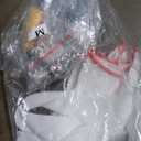 INTERGREAT Black Metal Storage Cabinet, 72" Locking Steel Cabinets with 2 Door and 4 Adjustable Shelves, Tall Metal Cabinet for Home Office, Garage, Warehouse (71" High)