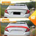 Led Rear Trunk Tail Lights For 2016-2021 Honda Civic Sedan