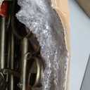 56" H Metal Scroll Extra Large Free Standing Adjustable Display Easel, Vintage Decorative Floor Display Stand Easel with Chain Support for Picture Frame Wedding Sign