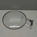 12.5 Inch Pan Lid - Glass Lid with Stainless Steel Handle for Frying Pan and Pots