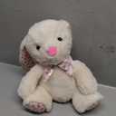 Holiday Home 12" Cream Bunny Plush