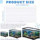 Sieral Aquarium Lids Canopy Set, 24 x 12 Inch, Clear, 1 Pcs