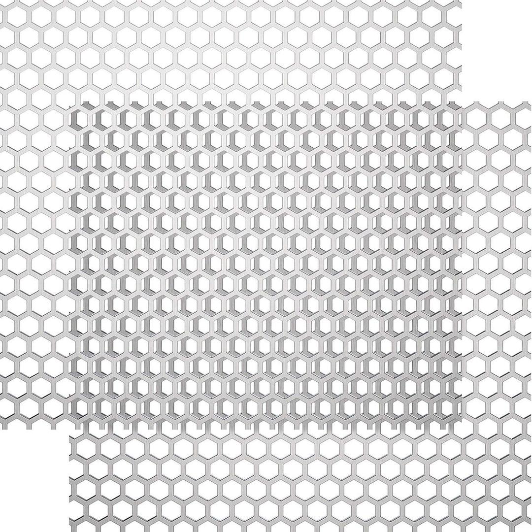 Dryer Vent Grill Dryer Vent Screen with Aluminum Built Bird Guards Inserts Stop Variety Birds Nesting in Dryer Vents and Bathroom Exhaust Vents Outdoor, 3 Inch to 8 Inch (2 Pack)