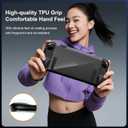 [Improved Easy-Dock Version] Clear Dockable Protective Case Compatible with Nintendo Switch 2 2025, Transparent Hard Shell, Slim Cover Protector for Joycon & Grip, Split Design, Anti-Scratch