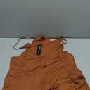 Girls Casual Jumpsuits Spaghetti Strap Sleeveless Loose Romper Long Pants with Pockets Kids Clothes Size M