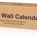 SUNEE Wall Calendar 2026 Large 22.75"x15.5", 21 Month from October 2025 to June 2027, Vertical Extra Large Monthly Calendar 2026 for Wall, Cute