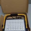 200W LED Work Light, 20000LM 6500K Work Lights on Stand, Portable Work Light, 4M 13.1FT Cord with Plug, IP66 Waterproof Flood Light Construction Lights Worklight for Job Site Repairing Workshop Garage