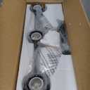 3-Light Bathroom Vanity Light, Modern Black Wall Lights with Clear Glass Shades, Bathroom Wall Sconce Lamp for Mirror Living Room Bedroom Hallway