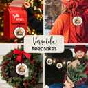 2 x SOL VIBES Hiking Christmas Ornament - Mountains are Calling Decorations, Hiker Boot Ornament - Nature Lover Holiday Decor, Outdoorsman Keepsake, Xmas Gift Ideas for Hikers, Campers, Travelers