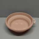 Jkhome Collapsible Wash Basin Folding Dishpan Dish Bowl Washing Tub Set of 1 (Pink - Size Small)