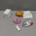 WATHFKCU 4 Sets DIY Glass Mosaic Tiles for Crafts,Mixed Color Mosaic Kits with Wooden Coaster for Adults,Mosaic Crafts Materials Package for Coaster Handmade Home Decor Gifts