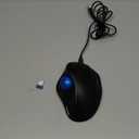 TECKNET Pro Wireless Trackball Mouse, Bluetooth Mouse with Ergonomic Thumb Control, USB-C Rechargeable, RGB Light Mice with Adjustable DPI, 3-Device Connectivity (BT or 2.4G),for PC/Mac/Laptop - Black