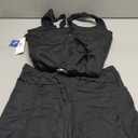 ATTRACO Women's Workout Dress with Shorts Pockets Golf Skirt Sport Exercise Outfits Black M