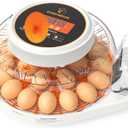Incubators for Hatching Eggs, 22 Eggs Smart Incubator with Automatic Egg Turning and Humidity Control, Automatic Water Adding for Hatching Chicken, Duck, Quail Goose [2024 Upgrade] (White)