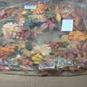 Fall Wreaths for Front Door 24 Inch Artificial Fall Wreath Large Autumn Wreath for Outside Wall Porch Harvest Thanksgiving Day Celebration