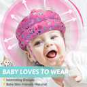 Simply Kids Baby Helmet for Crawling Walking I Baby Head Protector No Bumps and Soft Cushion Infant Baby Safety Headguard for Learning to Walk I Toddler Helmets 1-2 Years Old, 6-12 Months (Pink Fox)