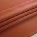 Mrs.Naturall Burnt Orange Curtains 42x54 Inches Long for Dining Room 2 Panels Blackout Room Darkening Curtain for Bedroom
