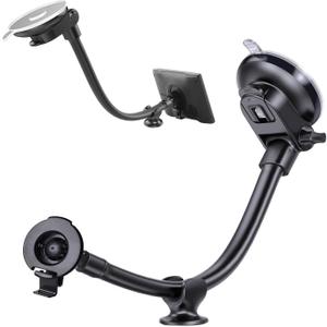 GPS Vehicle Mount for Garmin Nuvi Series,Automobile Windshield Dashboard Suction Cup GPS Holder Cradle for Garmin Nuvi Drive OTR 500 610 51 52 54 55 56 57 58 60 61 62 65 66 67 68 LM/LMT GPS (1)