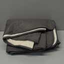 Ameritex Loveseat Cover Water-Resistant Quilted Furniture Protector with Back Nonslip Paws Slipcover for Dogs, Kids, Pets Loveseat Slipcover Stay in Place for Leather (54", Dark Grey)