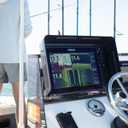 BerleyPro Lowrance Fish Finder Visor  Sun Cover & Glare Reduction  Fits HDS Live/PRO, Elite FS, Hook Reveal, Eagle Series  CNC Machined ASA Plastic (16)