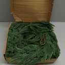 Artificial Pine Garland Soft PVC Realistic Pine Garland for Xmas Fireplace Door Decoration 270cm