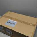 10.5FT Outdoor Animated Flying Witch Halloween Decor on Broom, Sound Activation,Eyes Glowing,Scary Sounds, Animatronics Hover Witch for Garden Yard Lawn Decorations