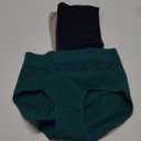 Women's Underwear Cotton Tummy Control High Waisted Underwear Soft Breathable Full Coverage Panties Multipack L