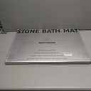 N NORTHSONG Large Diatomite Earth Bath Mat,Stone Bath Mat,Washable Rugs,Bathtub Mat -Rapid Water Absorption,Quick-Drying,Non-Slip for Bathroom and Kitchen-Light Grey