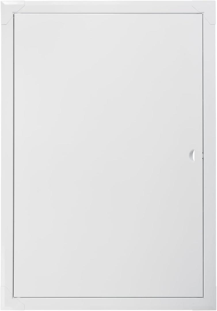 Vent Systems Access Panel for Drywall 16 x 24 Inch - Wall Hole Cover Plate - Metal Access Door with Handle - Plumbing Access Panel for Drywall - Service Shaft Crawl Space Door - Wall Access Panel