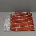 Red Brick Wall Party Backdrop, Large Fabric Red Brick Sign Photo Backdrops Background for Baby Shower Birthday Party Wedding Graduation Home Decoration Photo Booth Prop Banner (72.8 x 43.3 Inch)