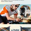 Yeahxing Nylon Braided Band for Apple Watch Ultra/2-49mm 46mm 45mm 44mm 42mm 41mm 40mm 38mm,Secure Stretchy Strap Women/Men,Parachute Buckle Bands for iWatch Series 11 10 9 8 7 6 5 4 3 SE (Black)