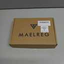 M MAELREG Golf Shirts for Men Dry fit Sports Jacquard Lightweight Performance Texture Short Sleeve Collared Polo Shirts (Green, M)