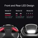 Lumos Ultra Smart Bike Helmet | Customizable Front and Back LED Lights with Turn Signals | Road Bicycle Helmets for Adults: Men, Women, Size: XL (24"-25-1/2" / 61 to 65cm)