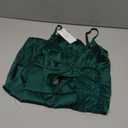 Rigeri Silk Nightgown Sexy Baby Doll Lingerie for Women Satin Nightgowns for Women Lace Dress Loungeries Ladies Nightgowns Bridal Robe for Wedding Day Green S